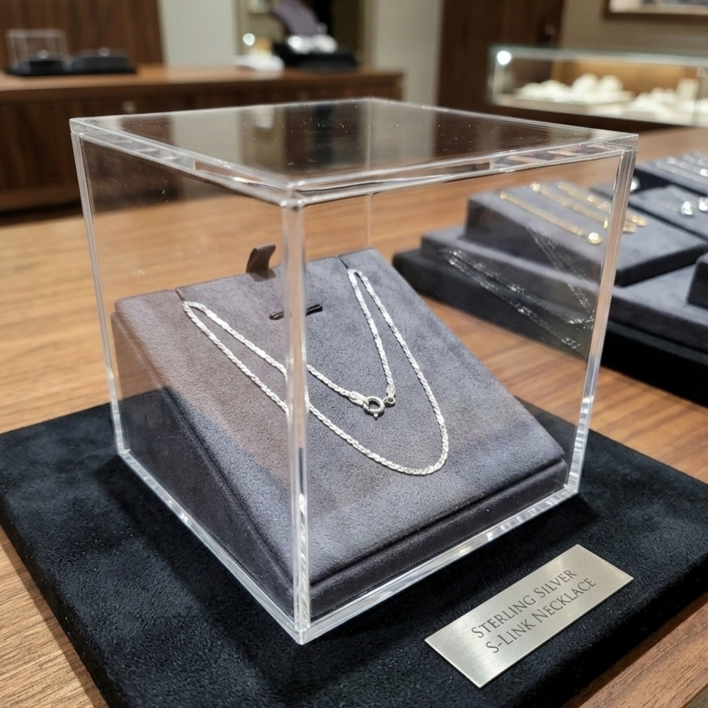 Sterling Silver S-Link Necklace